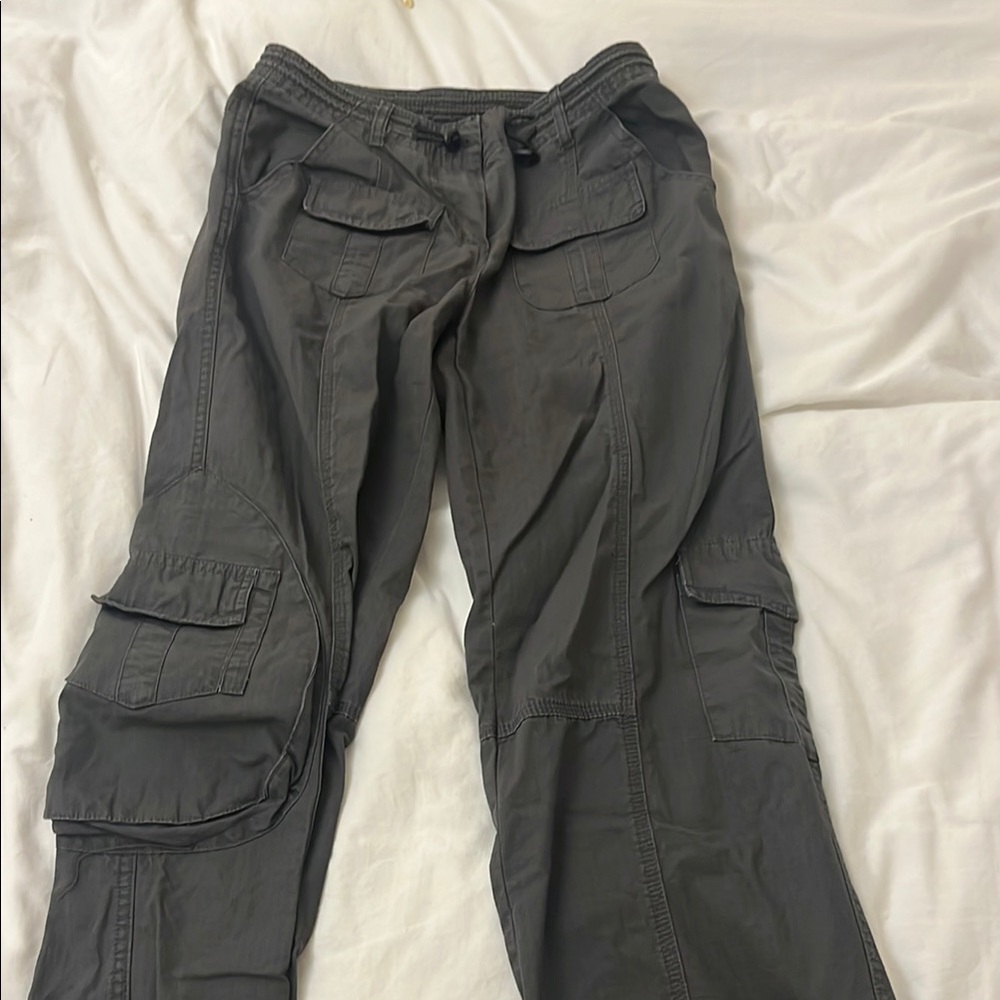 Gray Brandy Cargo Pants
